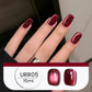UR SUGAR 15ml 6 Colors Shine Red Winter Christmas Cat Magnetic Gel Nail Polish Sparkling Glitter Semi Permanent Soak Off UV Gel