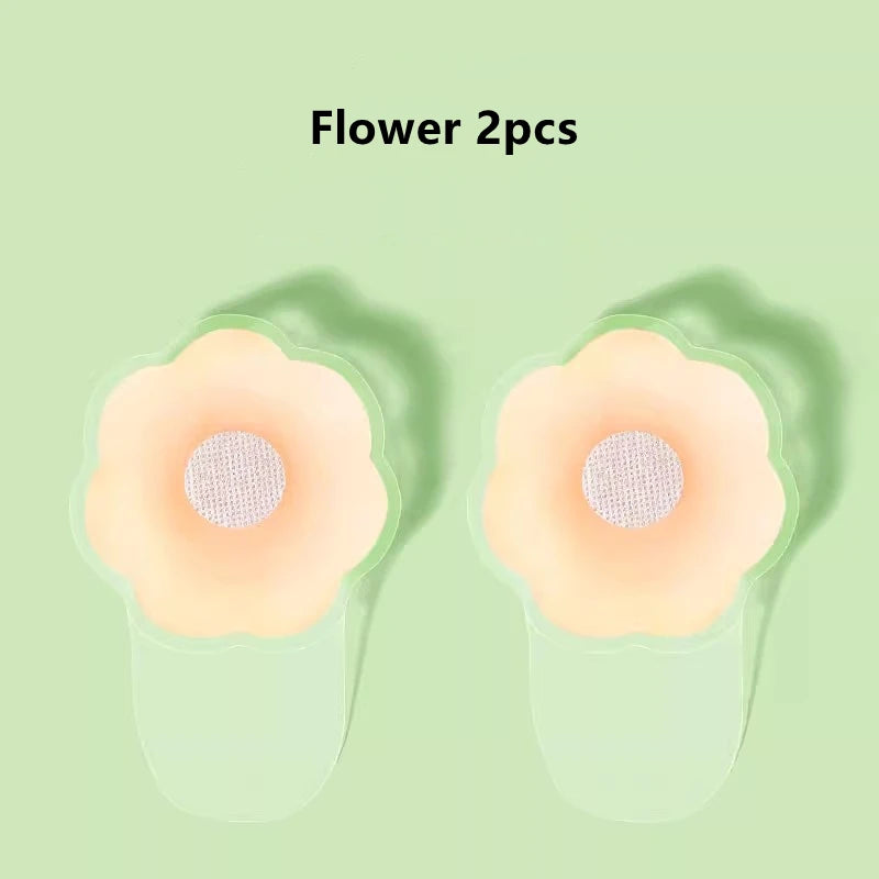 Wholesale Women Lift Up Invisible Reusable Self Adhesive Silicone Breast Lift Tape Nipple Cover Chest Paste Party Dress Bras
