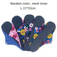 5PCS Small Medium Large Different Period Time Bamboo Reusable Menstrual Pads Washable Sanitary Towels for Lady Women Daily Night