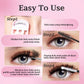 384 Bundles of False Eyelashes - with a 0.07 mm Curling Degree, a Naturally Slender Mixed Length (9 - 16 mm) - an Easy-to-Use Cu