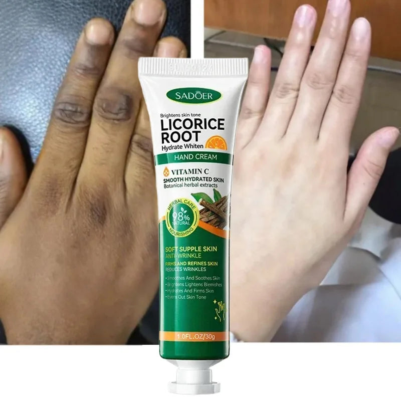 Fast Whitening Hand Cream Dark Knuckles Brighten Moisturizing Intense Stains Remover Melanin Corrector Products hand Skin Care