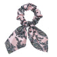 Fashion Floral Leopard Print Scrunchie Bowknot Hair Rope Women Girls Ponytail Holder Hair Ties Elastic Bands Hair Accessories