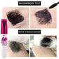 4D Waterproof Curling Mascara Lengthens Eyelashes Extension Black Silk Fiber Lasting Mascara Cosmetic No Smudging Female Makeup