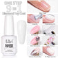 AWStorG 15ml 8 In 1 Reinforcement Gel Nail Gel Multifunctional Clear Gel Nail Polish Nail Strengthener Gel Nail Extension Hard