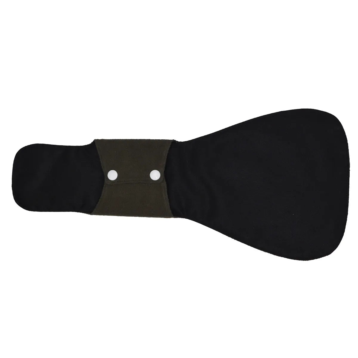 [Sigzagor]1 XXL Cloth Menstrual Pad Sanitary Bamboo Charcoal Reusable Overnight Post Partum 16in