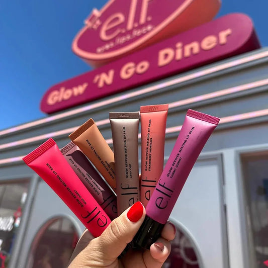 Elf Lip Gloss 6-Colors Lip Balm Optional Lightweight Hydrating Repairing Improve Dryness Plump Lips Makeup Christmas Gift Woman