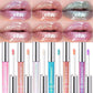 6 Colors Diamond Glitter Lipgloss Makeup Metallic Shimmer Moist Liquid Lipstick Pearl Lip Glaze Jelly Tint Sexy Shiny Cosmetics