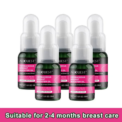 AUQUEST Breast Oil Firming Lifting Body Care Chest Natural Plants Essentials Oils Breast Fast Growth For Women Skincare Products
