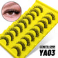 GROINNEYA Manga Lashes Mixed style 5/9/20 Pairs 3D 6D 8D Mink Lashes Natural Eyelashes Soft Cross Wispy False Eyelashes Eyelash
