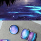 1-6pcs TC New Pink Purple Cat Eye Aurora Fantasy Cat Eye Gel Nail Polish Dreamy Fantasy Star Sky Crystal Glass Beads Nail Art