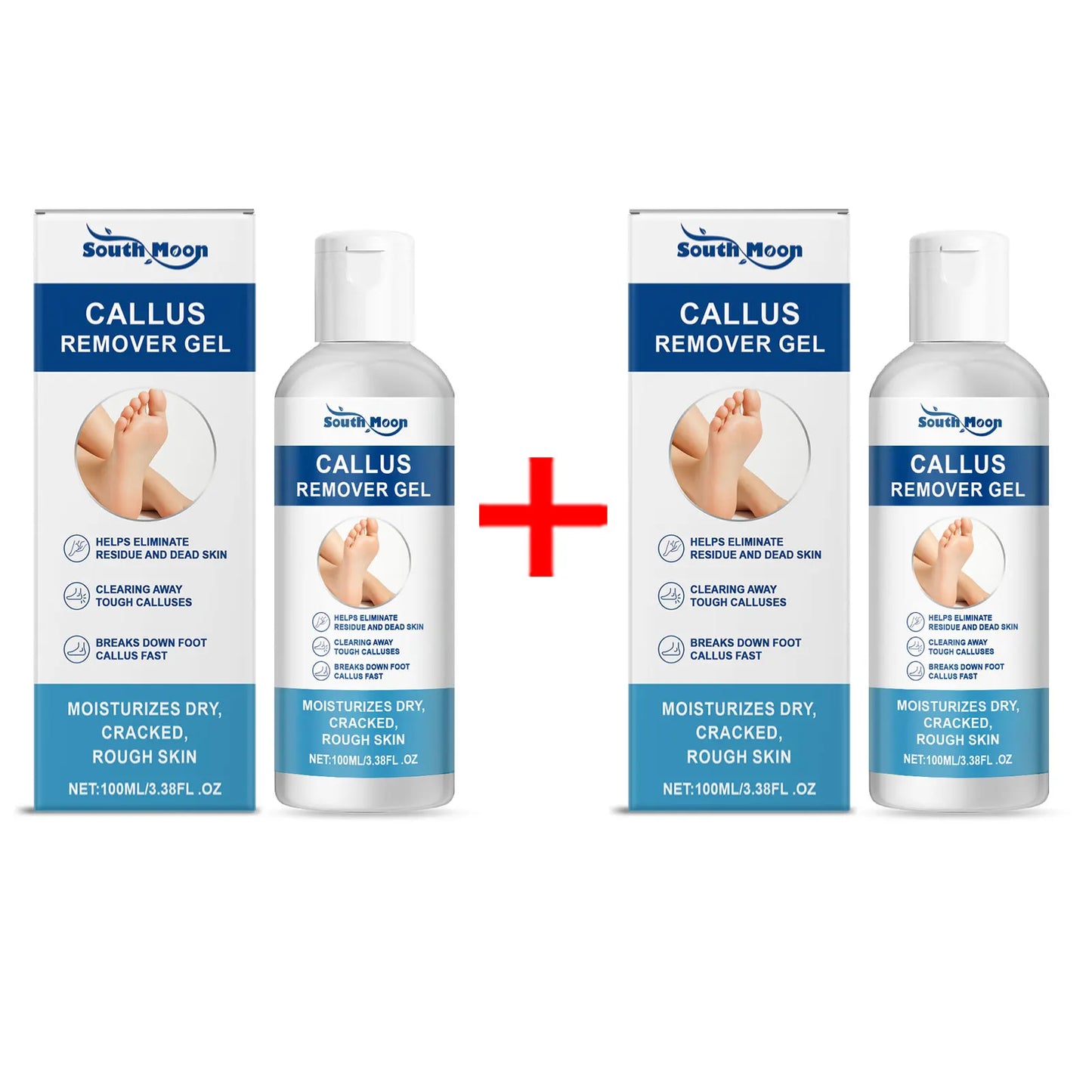 Foot Callus Remover Gel Hydrating Smooth Feet Skin Anti Drying Cracked Heel Repair Cream Soften Calluses Dead Skin Removal Gel