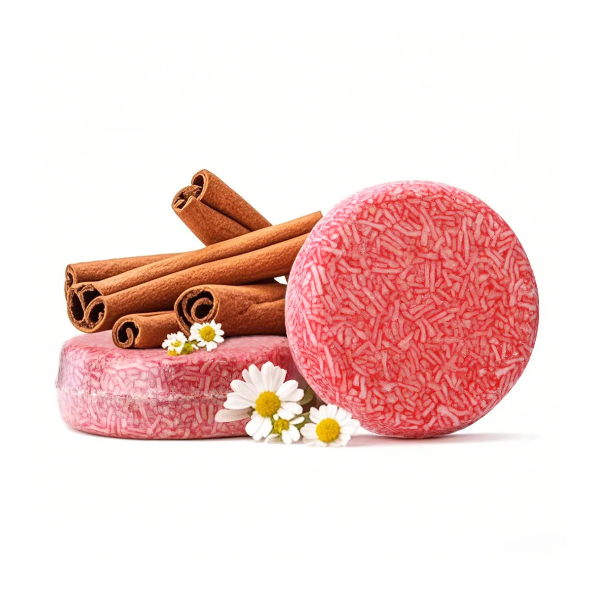 60g Natural Organic Cinnamon Shampoo Soap Bar Plant Essential Oil Hair Care Soap Deep Cleansing and Multi Moisturizing Hair