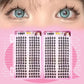 32Rows Anime Cosplay Korean Fake Eyelashes Set Black Volume Foxes False Lashes Extension Curling Girl Group Style Large Capacity