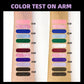 QIBEST Double Headed Diamond Glitter Mascara Long Lasting Colored Mascara Eyelashes Pink Blue Red Voluminous Waterproof Mascara