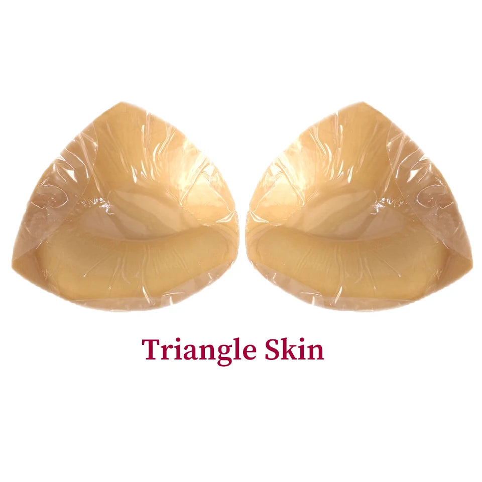 Breast Lift Bra Inserts Push Up Bra Pads for Swimsuit Bikini Cup Enhancers Sticky Bra Inserts For Women