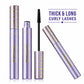 Life Girls Waterproof Mascara Lengthening Volumizing Curling Black Mascara Smudge Proof Long Lasting Thick Lashes Eye Makeup