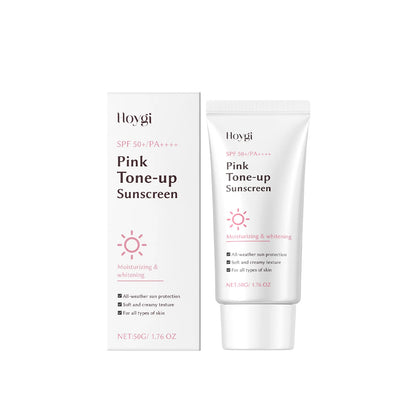 Hoygi SPF50 Sunscreen Facial Body Sun Cream Solar Blocker Refreshing Care Body Sunblock Lotion Moisturizing Solar Protector Ski