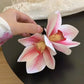 Bohemian Orchid Flowers Hair Clips Small Hairpin Bridal Barrette Beach Wedding Flower Women Holiday Hair Accessories