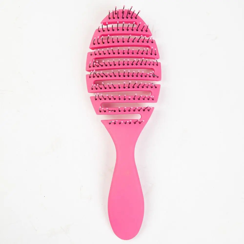 4 Colors Detangling Hair Brush Flexible Vented Curly Hairdressing Hair Brushes Salon Hairdressing Accessories