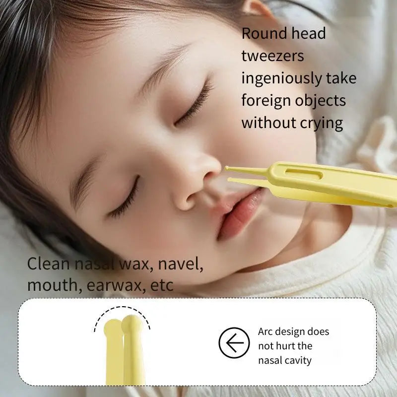 Baby Nail Clipper Set Newborn Nail Scissors File Kit Safe Anti-Pinch Portable Trimming Tools for Infant Nail Care