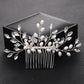 Wedding Comb Head Jewelry Bride Hair Clips Headpiece Crystal Women Tiaras Bridal Hair Accessories Women Hair Ornaments SL