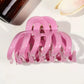 1/4PCS Octopus Silicone Claw Clip,Super-safe Head Protection,Banana Clip,Soft Flexible Jaw Clip for Women Hair Accessory
