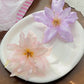 2pcs Boho Style Oversized Faux Flower Hair Clip Set, Elegant Beach Side-Bang Decor Headpieces Claw Clips Hair Claws Hair Barrettes, School Stuff, Pink Hair Clips, Vacation Outfits Woman, Girly, Hair Accessories, Valentines Ac