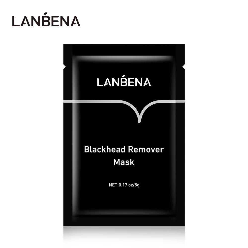 LANBENA Blackhead Remover Mask Shrinking Pore Deep Cleaning Hydrating Mask Improve Rough Skin Pores Peel Off Mud Mask Skincare