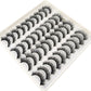 2023 New 20 pairs natural long 3D mink false eyelashes fake lashes makeup kit Mink Lashes extension eye lashes short eyelashes