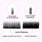 Rujade Russian Volume Lashes All Sizes 6-20mm Faux Mink Individual Eyelashes Extensions Long/Short/Lower Lash Cashmere Eyelashes
