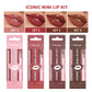Lipliner&Lipstick Lip Gloss Set 3pcs/set Waterproof Long Lasting Lip Makeup Matte Travel Mini Set Women's Makeup Cosmetics
