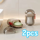 1/2pcs Portable Travel Soap Box with Lid Sealed And Drainable Creative Small Soap Dish for Business Trips