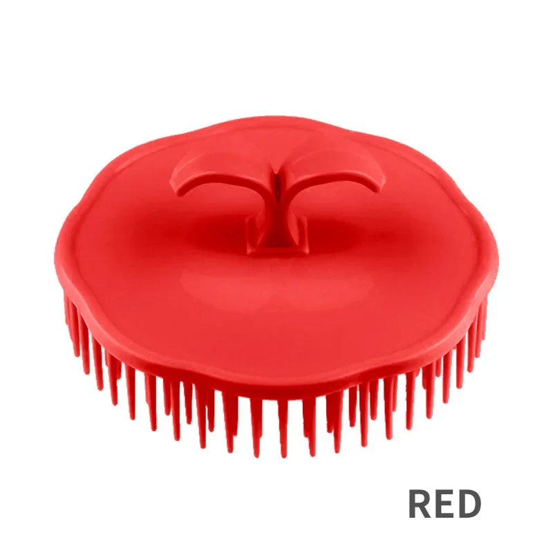 1pcs Black Hair Comb Scalp Massagers Round Comb Women Men Shower Brush Hair Scalp Shower Wash Clean Hair Tool Brush