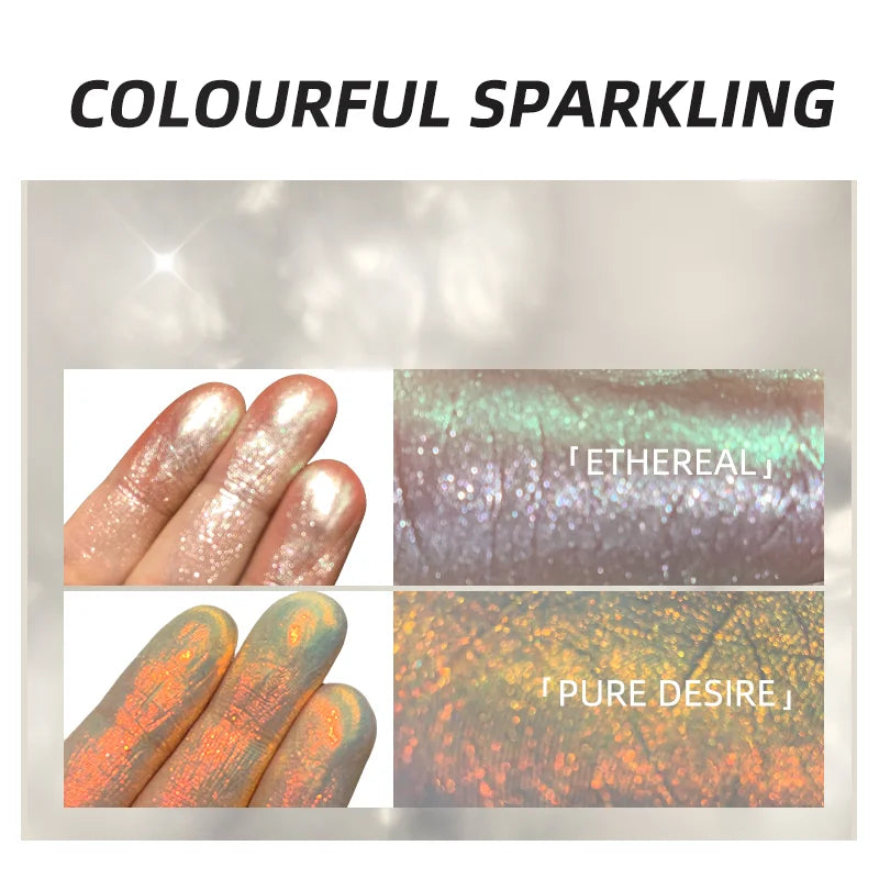 Danazanatwiness Co-branded High Pigmented Quality Cosmetic Most Sparkling Optical Monochrome Chameleon Eyeshadow Eye Makeup