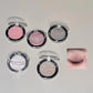 Pink Glitter Eyeshadow Powder Highlighter Monochrome Diamond Shimmer Silkworm Brighten Highgloss Sequins Multi-purpose Makeup