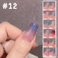 MIANEL 1-12PCS Star-chasing Moon-chasing Gel Nail Polish 2026 Popular Whitening Strobe Sequin Flashing Nail Polish White Nails