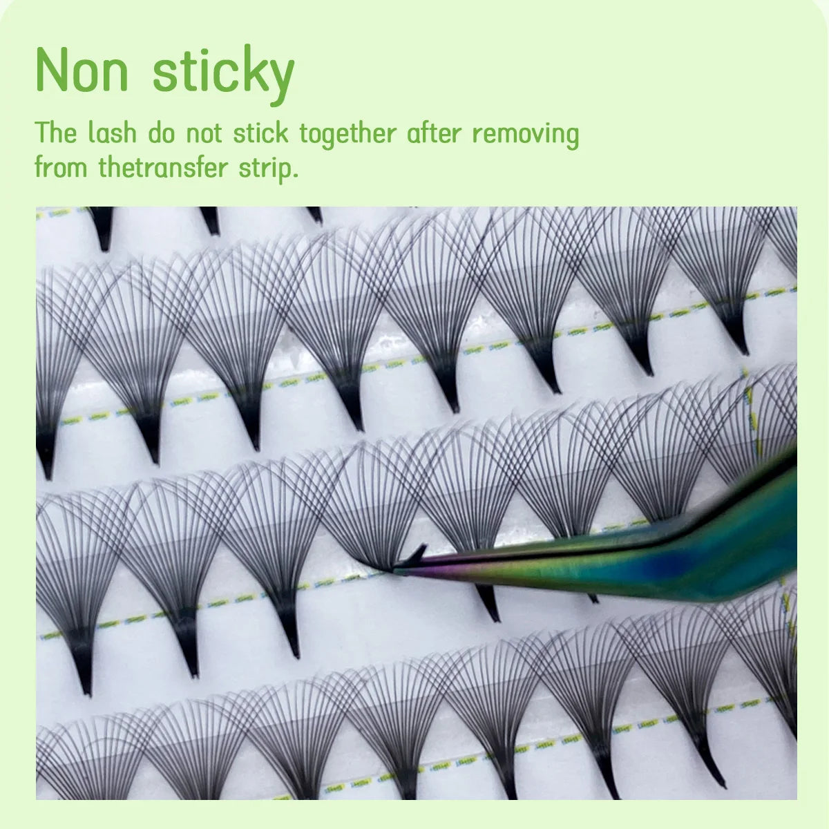 Q&DYHDHZP 500/1000psc prefabricated fan-shaped false eyelashes 3D 6D 10D 20D 30D false eyelash extension bouquet false eyelashes