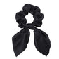 Fashion Floral Leopard Print Scrunchie Bowknot Hair Rope Women Girls Ponytail Holder Hair Ties Elastic Bands Hair Accessories