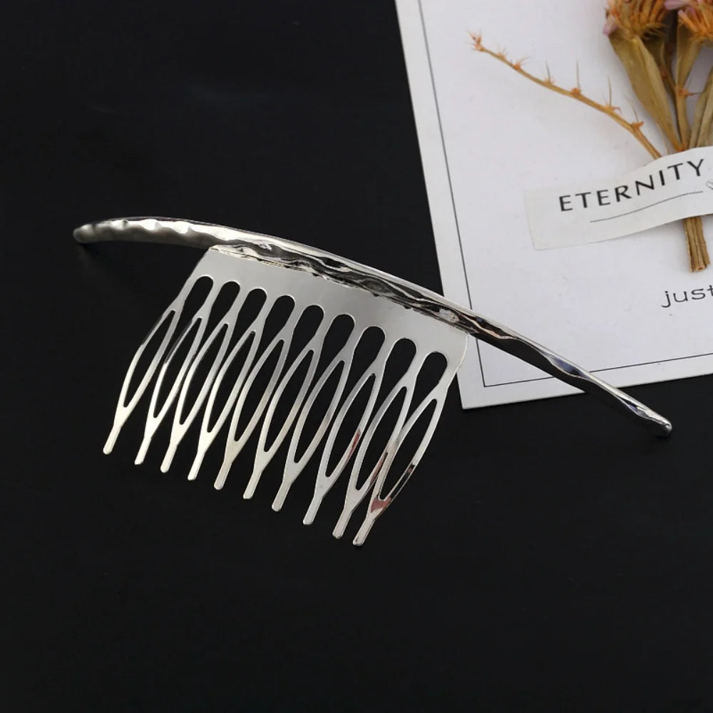 Metal Butterfly Hair Comb For Women Vintage Bridal Hair Clips Pins Bride Hairstyle Fashion Wedding Hair Accessories