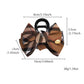 Classic British-Style Fabric Hair Clip with Vintage Plaid Bow Luxury Shark Clip Hair Accessory for Updos
