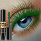 9 Colors 5D Silk Mascara with Big Eye Waterproof Lengthened Sweat-proof Long Lasting Purple Green Black Mascara Korean Makeup