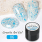 PUENTE Pearl Color Builder Nail Gel Polish Hema Free Shell Thread Glitter Nail Extension Semi-Permanent Construction Gel Varnish