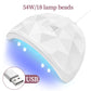 LULAA 54W USB Cabin UV LED Nail Gel Led Lamp for Nails Accessories Professional Material Nail Drying Lamp for All Manicure