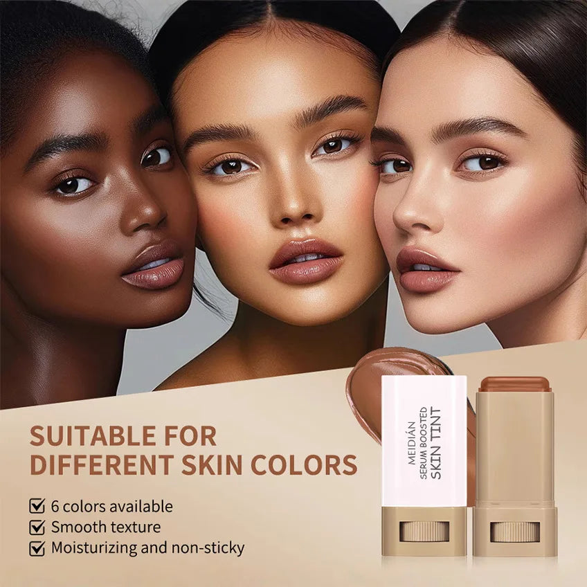 Concealer Foundation Stick Is Moisturizing Delicate And Evens Skin Tone Waterproof Long Lasting And Light Makeup Effect