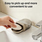 Light Luxury Travel Soap Box with Drainage,Large Capacity Holder,Leakproof Portable Case with Lid for Bathroom & Business Trip