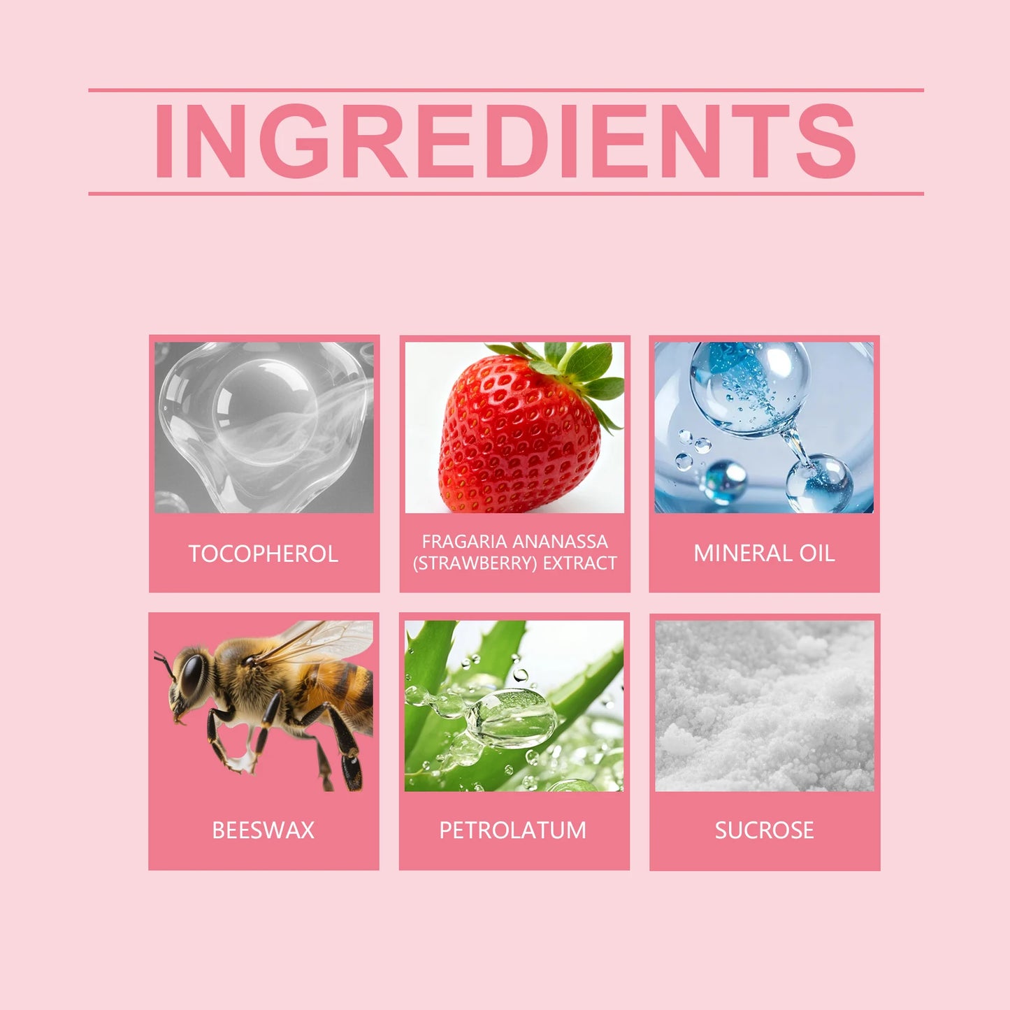 Strawberry Lip Scrub Exfoliating Preventing Drying Cracking Improve Dullness Remove Dead Skin Moisturizing Brightening Lip Care