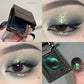 Diamond Monochrome Highlighter Eyeshadow Palette Chameleon Metallic Green Brighten Eye Shadow Fine Flash Eye Makeup Cosmetic