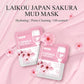 12pcs Sakura Mud mask Brightening Hydrating Face Mask Luminious Skin Clean Facial Cleansing Clay Hydrating Anti Wrinkle Skincare
