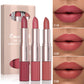 1/3pcs 2 in 1 Velvet Matte Lipstick Set Double Head Lip Gloss Kit Non-stick Cup Lip Tint Long Lasting Waterproof Lipstick Makeup