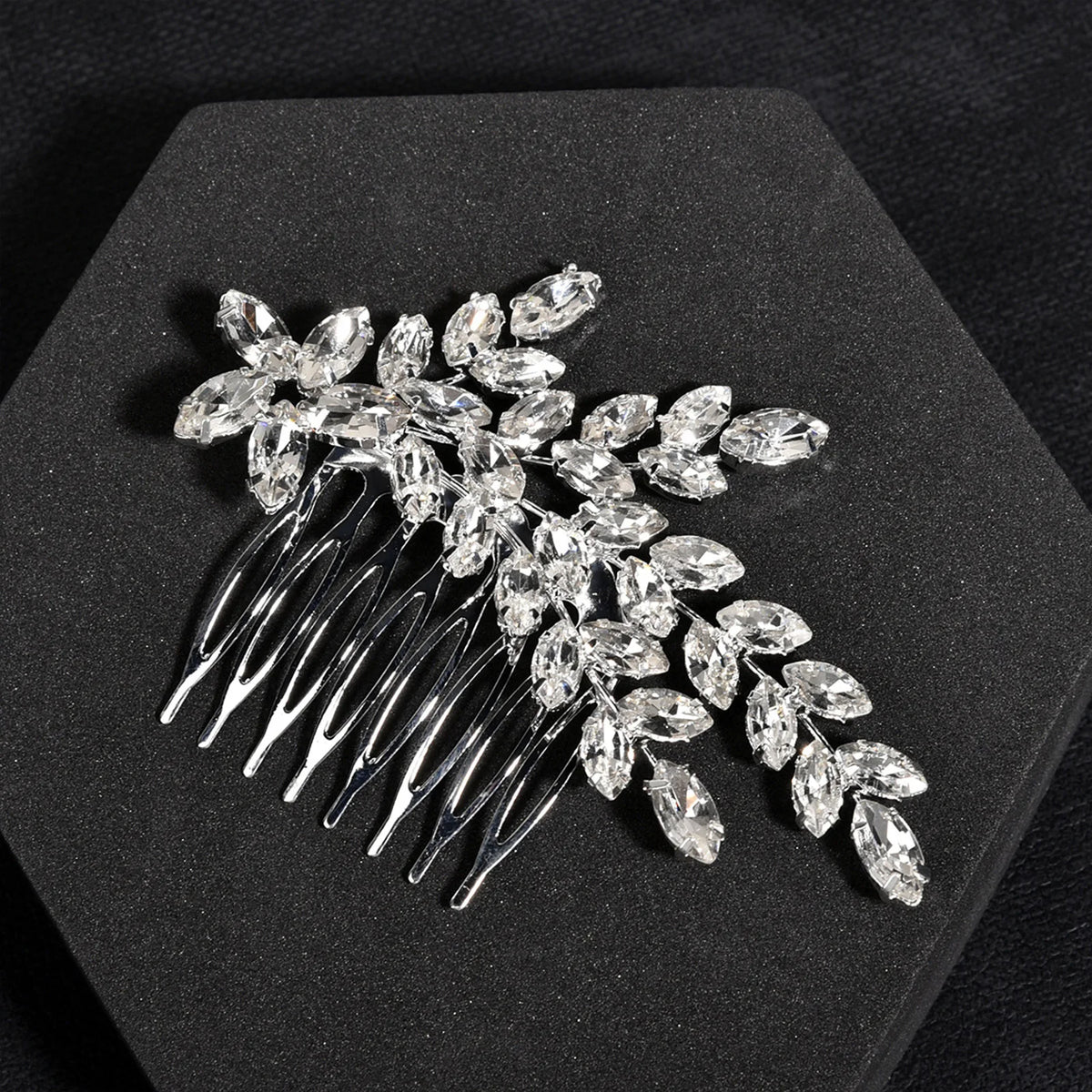 Wedding Comb Head Jewelry Bride Hair Clips Headpiece Crystal Women Tiaras Bridal Hair Accessories Women Hair Ornaments SL